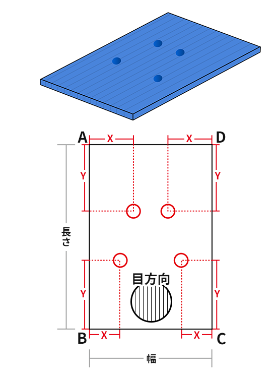 穴あけオプション画像