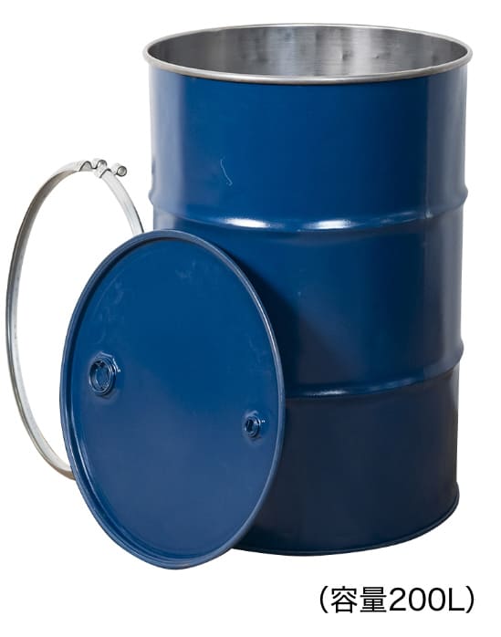 鉄ドラム缶・青色