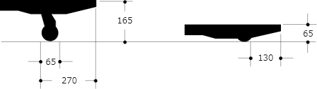 NDL10・15・25低床式 寸法図